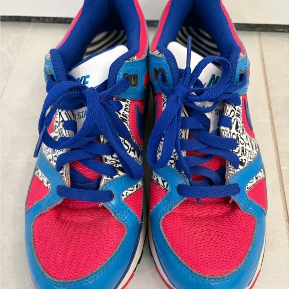 DO NOT BUY. Nike AirStab blue and pink women’s 9.5 Athletic Shoes - Picture 2 of 10